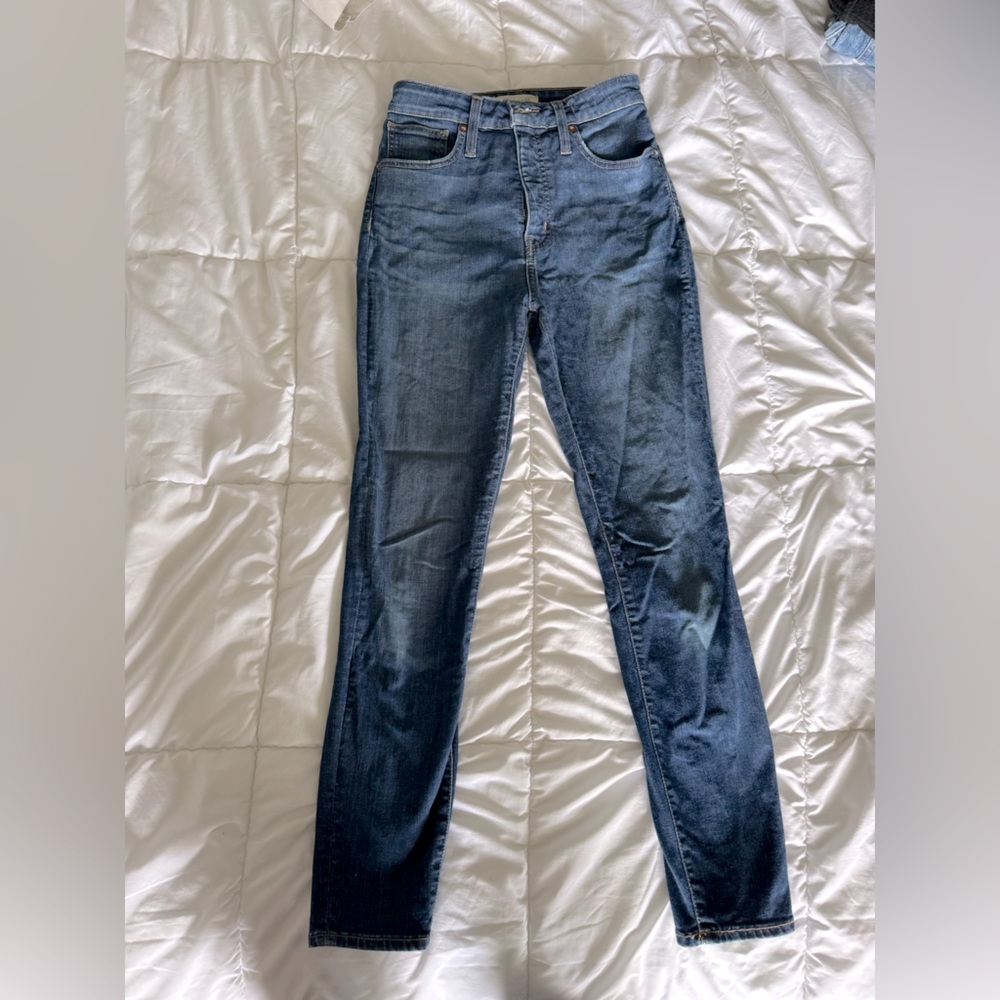 Madewell curvy skinny jeans